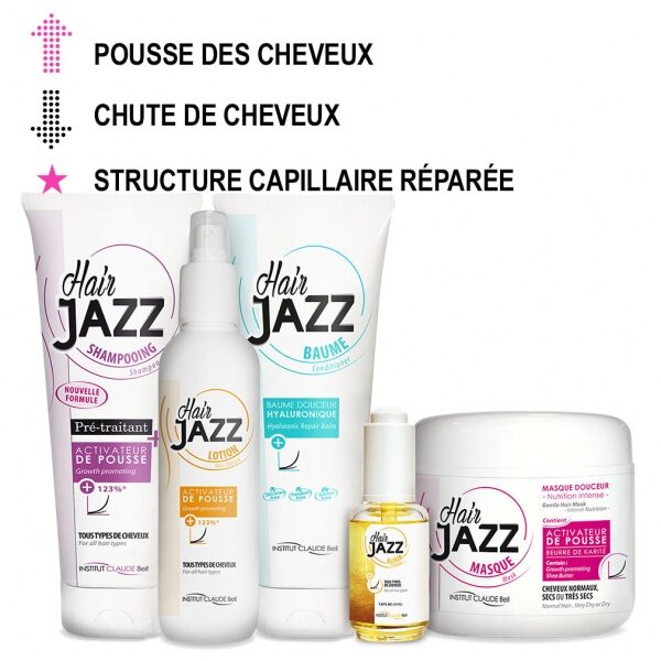 Hair jazz 5 set - pour la pousse des cheveux!